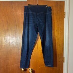 Soft Surroundings Navy Leggings